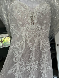 Maggie Sottero 'Esther' wedding dress size-12 PREOWNED