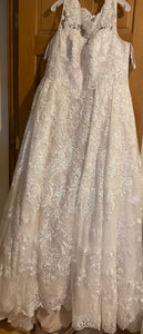 Oleg Cassini '8CWG780' wedding dress size-20 NEW