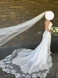 Enzoani 'NIGELLA' wedding dress size-06 PREOWNED