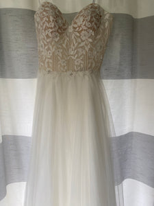 JUSTIN ALEXANDER '88044' wedding dress size-06 NEW