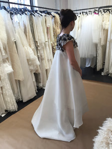 houghton 'JERRI Silk Gown' wedding dress size-02 NEW