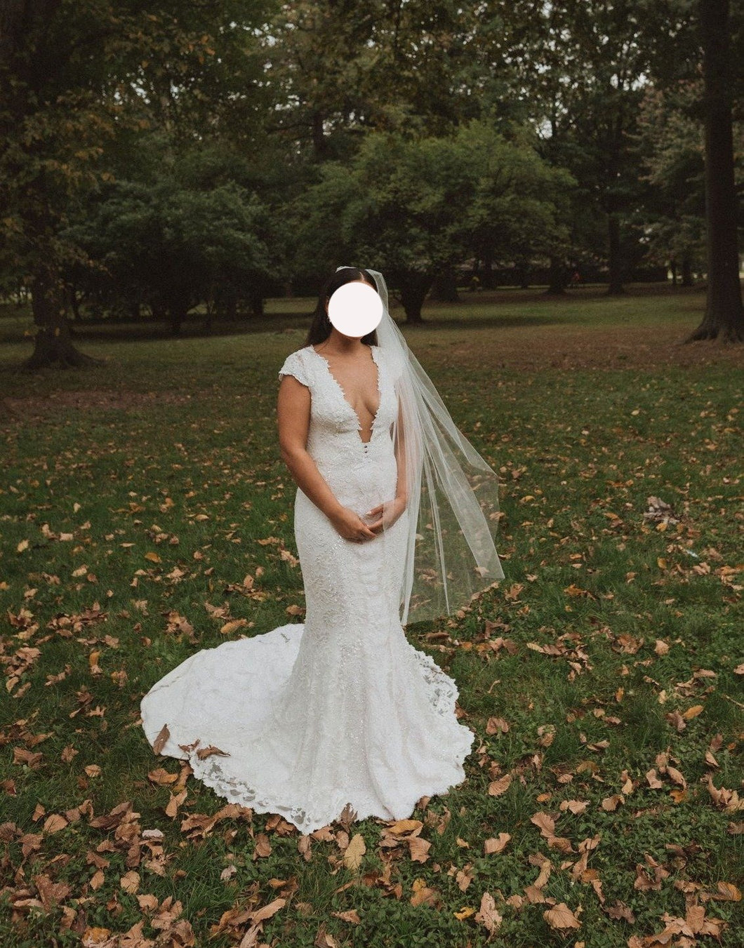 Olvi/Olga Yermoloff '2525X' wedding dress size-10 PREOWNED