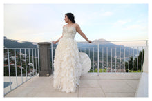 Load image into Gallery viewer, Maggie Sottero &#39;Jahalia&#39; size 8 used wedding dress front view on bride
