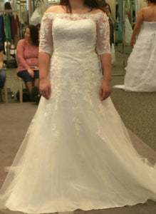 Jewel 'WG3734' wedding dress size-12 NEW