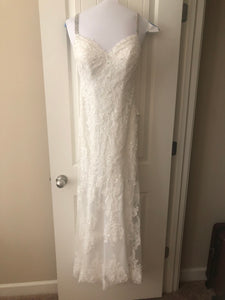 Mori Lee '2807' wedding dress size-04 PREOWNED