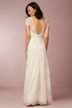 Load image into Gallery viewer, BHLDN &#39;Avery&#39; size 4 used wedding dress back view on model
