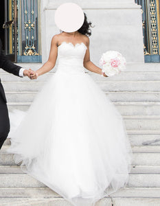 Theia 'Erin 890013' wedding dress size-04 PREOWNED