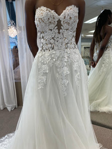 Morilee 'Pierette 2044' wedding dress size-08 NEW