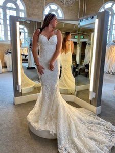 Galia lahav 'Desiree' wedding dress size-08 PREOWNED