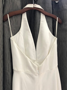 Paloma Blanca 'Blue Bird Toronto' size 12 new wedding dress back view on hanger