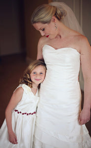 Silk Taffeta Tiered Strapless Wedding Dress. - Mary's Designer Bridal Boutique - Nearly Newlywed Bridal Boutique - 2