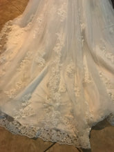 Load image into Gallery viewer, Maggie Sottero &#39;Camden&#39; size 12 new wedding dress view of train
