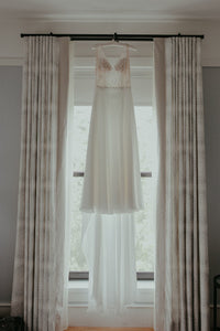 Justin Alexander '88003' wedding dress size-04 PREOWNED