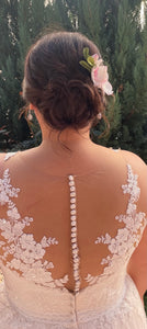 Stella York 'Stella York Sleeveless Embroidered' wedding dress size-18 PREOWNED