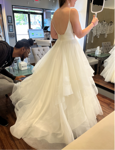 Stella York '6988' wedding dress size-08 NEW