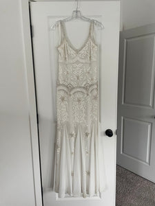 Lusan Mandongus 'Naomi' wedding dress size-06 PREOWNED
