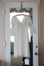 Load image into Gallery viewer, BHLDN &#39;Omari&#39; size 4 used wedding dress front view on hanger

