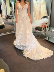 Lillian West '66163' wedding dress size-06 NEW