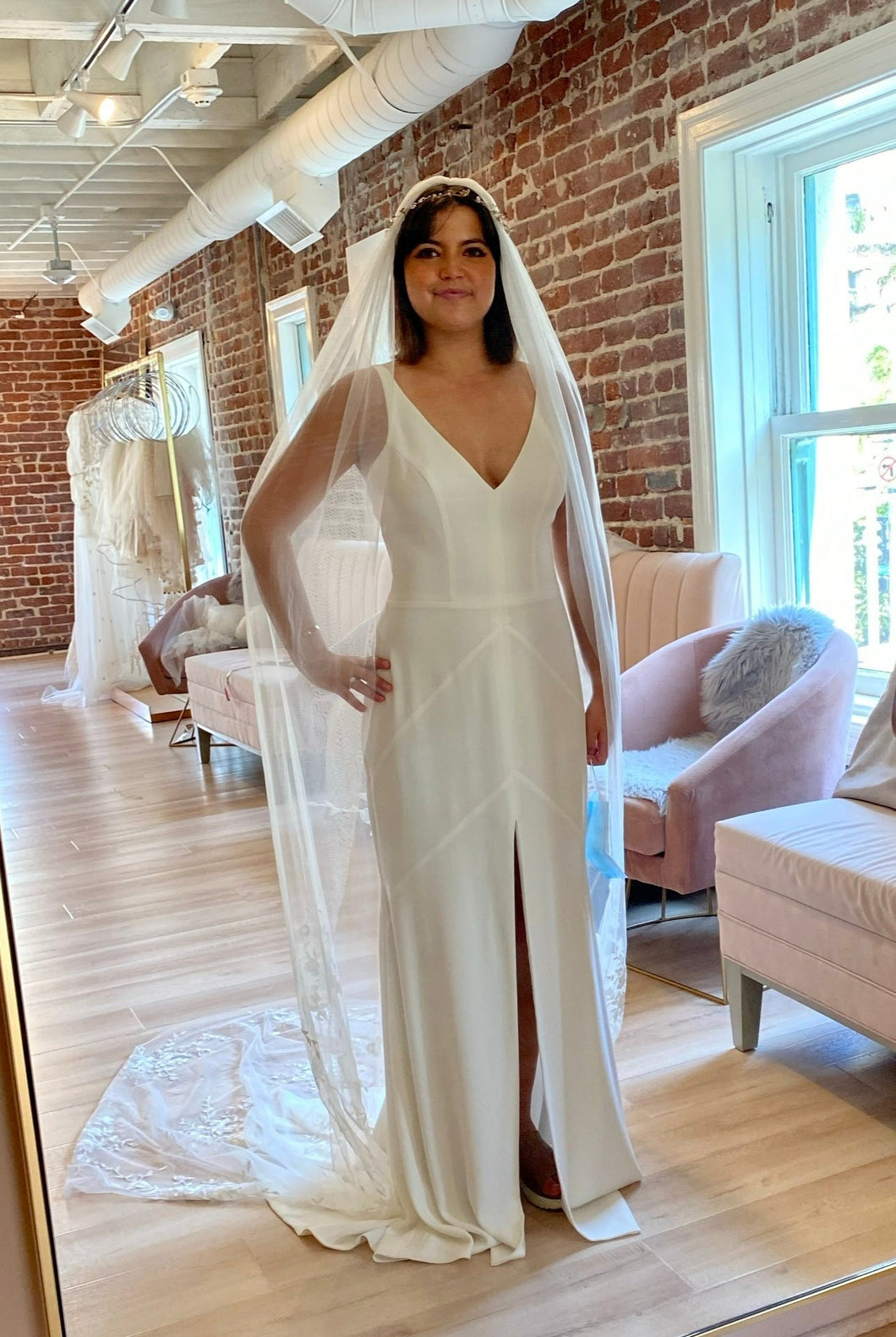 Prea James 'Genevieve' wedding dress size-06 NEW