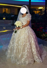 Load image into Gallery viewer, Lazaro &#39;Lazaro - 32257-GE 3D Ballgown&#39; wedding dress size-10 PREOWNED
