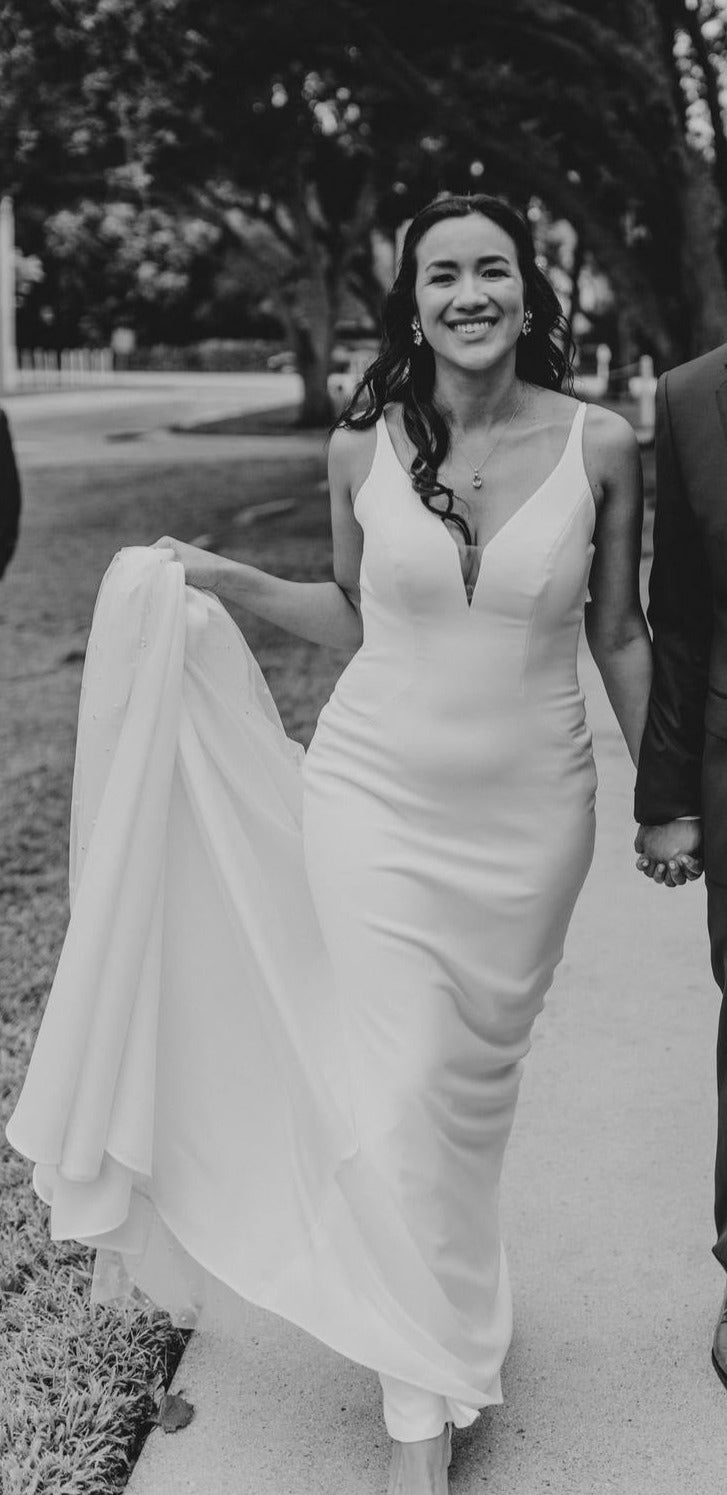 Stella York '7290' wedding dress size-04 PREOWNED