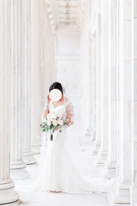 Martina Liana '935' wedding dress size-08 PREOWNED