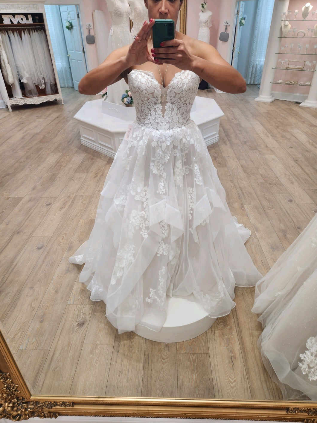 Kitty Chen 'H2139' wedding dress size-12 NEW