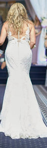 Martina Liana '967' wedding dress size-10 PREOWNED