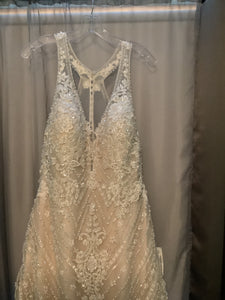 kenneth winston '1881' wedding dress size-16 NEW