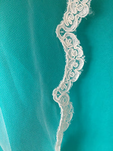 Essence of Australia '1417' size 8 used wedding dress view of trim