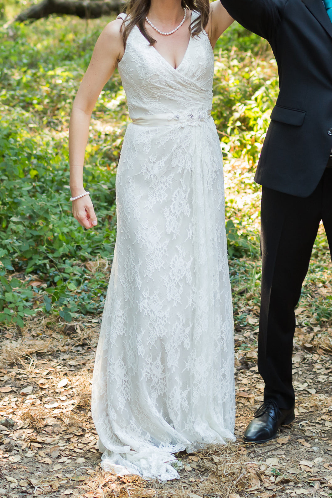 Wtoo 'Eloise' wedding dress size-02 PREOWNED