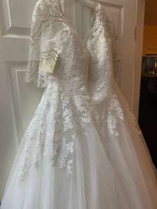 Allure 'Arielle 3006' wedding dress size-22 NEW