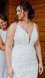 Martina Liana '1078' wedding dress size-16 PREOWNED
