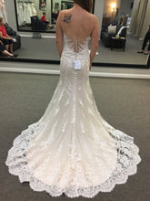 Load image into Gallery viewer, Maggie Sottero &#39;Nola&#39; size 8 new wedding dress back view on bride

