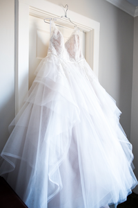 Alvina Valenta '9605' wedding dress size-16 PREOWNED