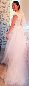 Galina Signature 'SWG862' wedding dress size-06 PREOWNED