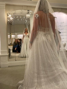 Pnina Tornai 'Love by Pnina Tornai Style #14693AXS' wedding dress size-12 NEW