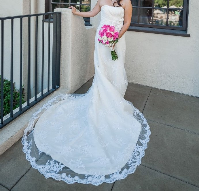Simply bridal 'SL0702' wedding dress size-04 PREOWNED
