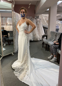 Enzoani 'Ozara' wedding dress size-06 NEW
