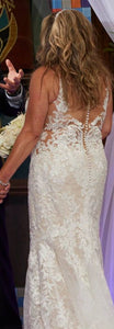 Martina Liana '967' wedding dress size-10 PREOWNED