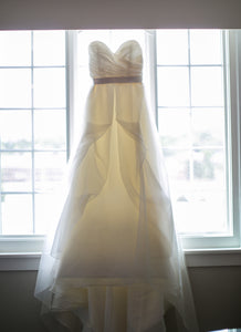 Watters 'Jordana' wedding dress size-04 PREOWNED