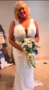 Pnina Tornai 'LOVE 6812-14759xs584' wedding dress size-14 PREOWNED
