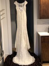 Load image into Gallery viewer, Robert Bullock &#39;Maggie&#39; size 4 new wedding dress back view on hanger
