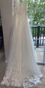 Mori Lee '2044/Pierette Wedding Dress' wedding dress size-10 NEW