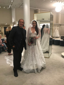 tony ward 'Dusk ' wedding dress size-10 NEW