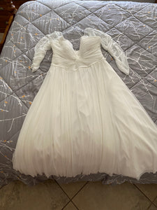 Watters 'Mattea' wedding dress size-20 NEW