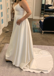Wtoo 'Opaline Ballgown' wedding dress size-12 NEW