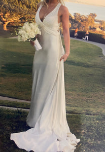 Amy Michelson 'Gold rush' wedding dress size-04 PREOWNED