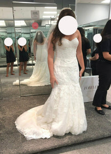 Galina Signature 'SWG755' wedding dress size-10 NEW