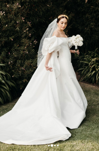 Monique Lhuillier 'Admire' wedding dress size-04 PREOWNED